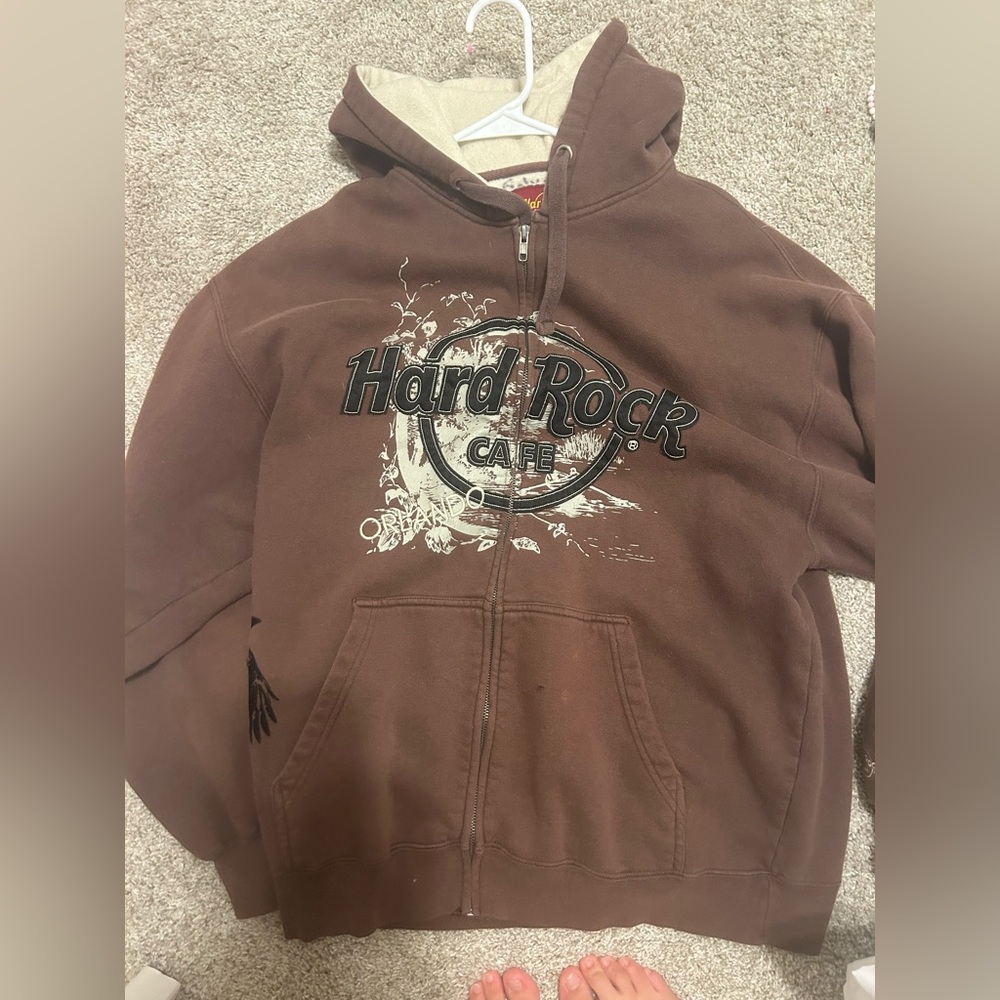 Hard Rock Cafe zip up